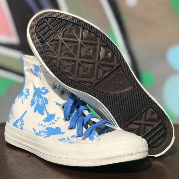 Converse CT All Star Hi Hybrid Floral Sneakers - Picture 3 of 10